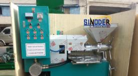 Sinoder Moringa Seeds Oil Extracting Machine Exported to Indonesia