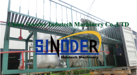 Sinoder High Quality Crude Palm Oil Refining Machines Exported to Kampala,Uganda