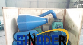 Pneumatic Conveyor Exported to Vietnam for conveying plastic materials
