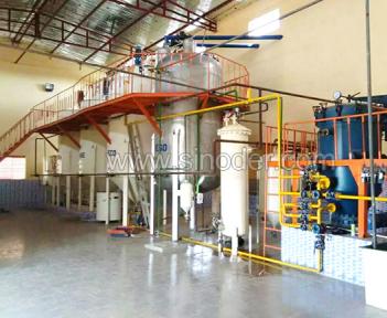 Edible Oil Refining Plant Vegetable Oil Refinery Machine