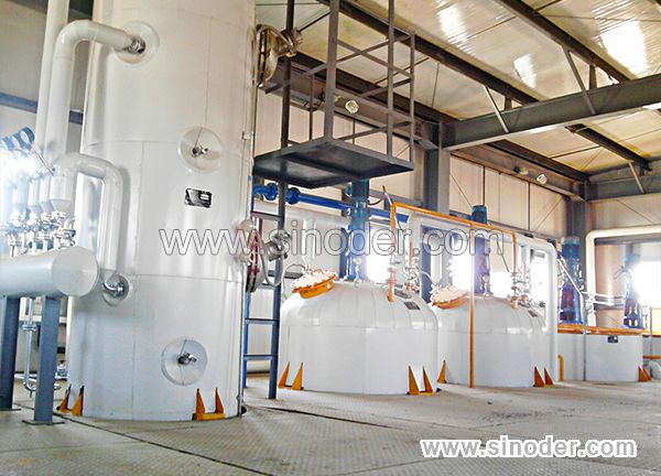 Edible Oil Refining Plant