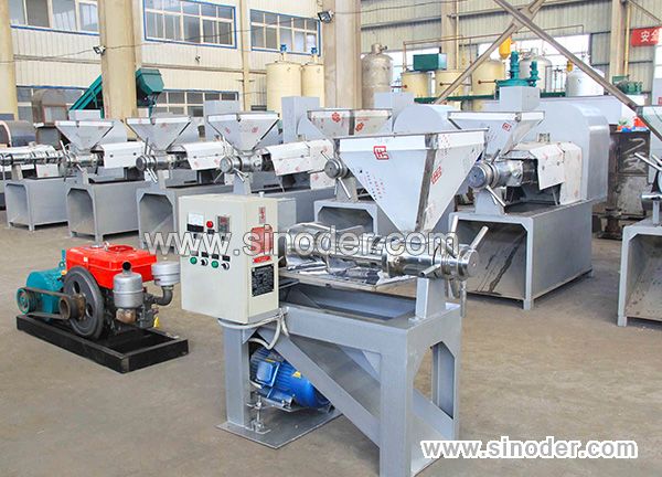 sinoder oil press05