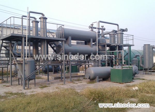 Pyrolysis Plant and Oil Distillation Plant