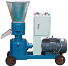 Electric motor pellet mill