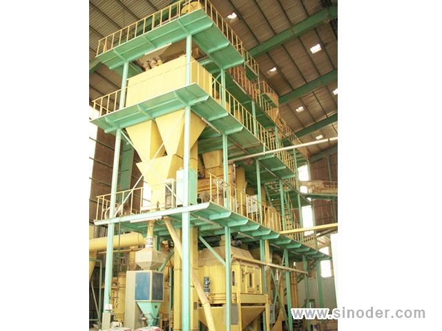 chicken feed line plant